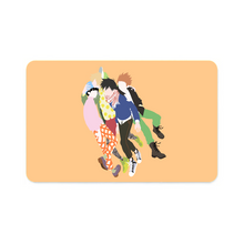 Load image into Gallery viewer, Mob Psycho 100 Shigeo Kageyama, Ritsu Kageyama, Teruki Hanazawa Credit Card Skins (4-in-1 Pack)