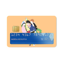 Load image into Gallery viewer, Mob Psycho 100 Shigeo Kageyama, Ritsu Kageyama, Teruki Hanazawa Credit Card Skins (4-in-1 Pack)