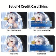 Load image into Gallery viewer, Momiji Inubashiri Credit Card Skins (4-in-1 Pack)