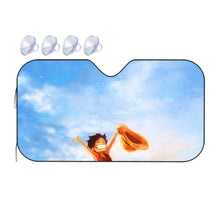 Load image into Gallery viewer, Monkey D. Luffy Car Sunshade