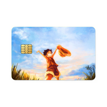 Load image into Gallery viewer, Monkey D. Luffy Credit Card Skins (4-in-1 Pack)