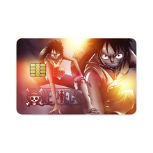Load image into Gallery viewer, Monkey D. Luffy Credit Card Skins (4-in-1 Pack)