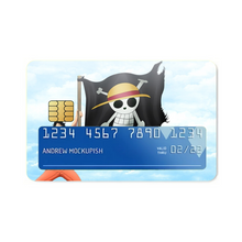 Load image into Gallery viewer, Monkey D. Luffy Credit Card Skins (4-in-1 Pack)
