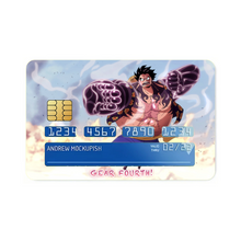 Load image into Gallery viewer, Monkey D. Luffy (Gear fourth) Credit Card Skins (4-in-1 Pack)