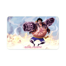 Load image into Gallery viewer, Monkey D. Luffy (Gear fourth) Credit Card Skins (4-in-1 Pack)