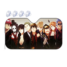 Load image into Gallery viewer, Monkey D. Luffy's crew  Car Sunshade