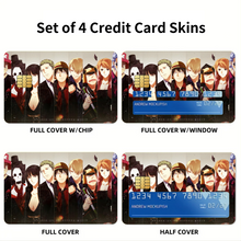 Load image into Gallery viewer, Monkey D. Luffy's crew Credit Card Skins (4-in-1 Pack)