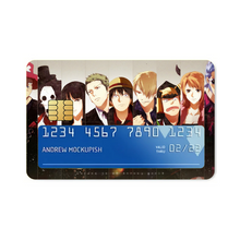 Load image into Gallery viewer, Monkey D. Luffy's crew Credit Card Skins (4-in-1 Pack)