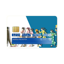 Load image into Gallery viewer, Monogatari Minimalist March of the Oddities V1 Credit Card Skins (4-in-1 Pack)