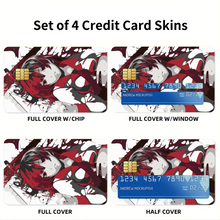 Load image into Gallery viewer, Monogatari (Series) Credit Card Skins (4-in-1 Pack)