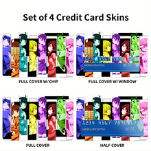 Load image into Gallery viewer, Monogatari (Series) Credit Card Skins (4-in-1 Pack)