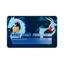 Load image into Gallery viewer, Mononoke Hime and Ashitaka Credit Card Skins (4-in-1 Pack)