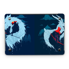 Load image into Gallery viewer, Mononoke Hime and Ashitaka  Macbook Skin