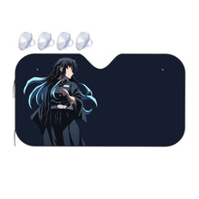 Load image into Gallery viewer, Muichiro Tokito Car Sunshade