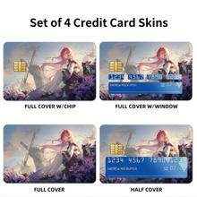 Load image into Gallery viewer, Mushoku Tensei: Jobless Reincarnation Credit Card Skins (4-in-1 Pack)
