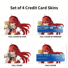 Load image into Gallery viewer, Mushoku Tensei: Jobless Reincarnation Credit Card Skins (4-in-1 Pack)