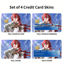 Load image into Gallery viewer, Mushoku Tensei: Jobless Reincarnation Credit Card Skins (4-in-1 Pack)