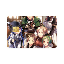 Load image into Gallery viewer, Mushoku Tensei: Jobless Reincarnation Credit Card Skins (4-in-1 Pack)
