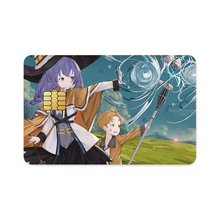 Load image into Gallery viewer, Mushoku Tensei: Jobless Reincarnation Roxy Migurdia, Rudeus Greyrat Credit Card Skins (4-in-1 Pack)