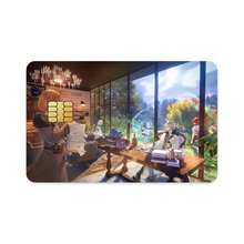 Load image into Gallery viewer, Mushoku Tensei: Jobless Reincarnation Roxy Migurdia, Rudeus Greyrat, Eris Boreas Greyrat, Sylphiette, Orsted Credit Card Skins (4-in-1 Pack)