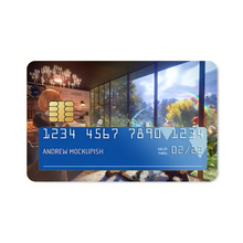 Load image into Gallery viewer, Mushoku Tensei: Jobless Reincarnation Roxy Migurdia, Rudeus Greyrat, Eris Boreas Greyrat, Sylphiette, Orsted Credit Card Skins (4-in-1 Pack)