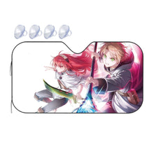 Load image into Gallery viewer, Mushoku Tensei: Jobless Reincarnation Rudeus Greyrat, Eris Boreas Greyrat  Car Sunshade
