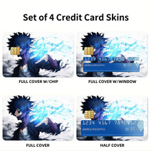 Load image into Gallery viewer, My Hero Academia Credit Card Skins (4-in-1 Pack)