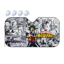 Load image into Gallery viewer, My Hero Academia Izuku Midoriya  Car Sunshade