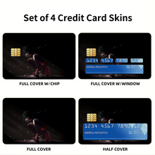 Load image into Gallery viewer, My Hero Academia Izuku Midoriya Credit Card Skins (4-in-1 Pack)