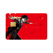 Load image into Gallery viewer, My Hero Academia Izuku Midoriya Credit Card Skins (4-in-1 Pack)