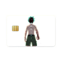 Load image into Gallery viewer, My Hero Academia Izuku Midoriya Credit Card Skins (4-in-1 Pack)