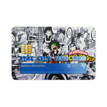 Load image into Gallery viewer, My Hero Academia Izuku Midoriya Credit Card Skins (4-in-1 Pack)
