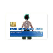 Load image into Gallery viewer, My Hero Academia Izuku Midoriya Credit Card Skins (4-in-1 Pack)