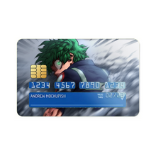 Load image into Gallery viewer, My Hero Academia Izuku Midoriya Credit Card Skins (4-in-1 Pack)