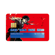 Load image into Gallery viewer, My Hero Academia Izuku Midoriya Credit Card Skins (4-in-1 Pack)