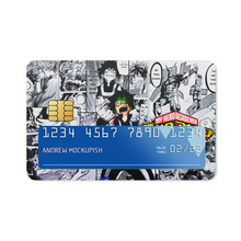 Load image into Gallery viewer, My Hero Academia Izuku Midoriya Credit Card Skins (4-in-1 Pack)