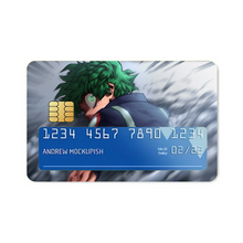 Load image into Gallery viewer, My Hero Academia Izuku Midoriya Credit Card Skins (4-in-1 Pack)