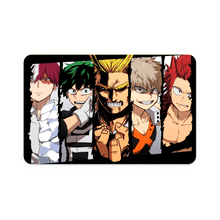Load image into Gallery viewer, My Hero Academia Izuku Midoriya, Katsuki Bakugou, All Might Credit Card Skins (4-in-1 Pack)
