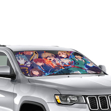 Load image into Gallery viewer, My Hero Academia Izuku Midoriya, Katsuki Bakugou, All Might, Shouta Aizawa, Tsuyu Asui  Car Sunshade