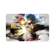 Load image into Gallery viewer, My Hero Academia Izuku Midoriya, Katsuki Bakugou Credit Card Skins (4-in-1 Pack)