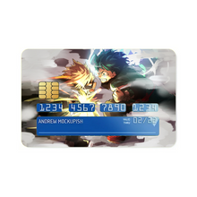 Load image into Gallery viewer, My Hero Academia Izuku Midoriya, Katsuki Bakugou Credit Card Skins (4-in-1 Pack)