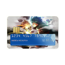 Load image into Gallery viewer, My Hero Academia Izuku Midoriya, Katsuki Bakugou Credit Card Skins (4-in-1 Pack)