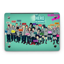 Load image into Gallery viewer, My Hero Academia Izuku Midoriya, Katsuki Bakugou, Shouta Aizawa, Tsuyu Asui Macbook Skin
