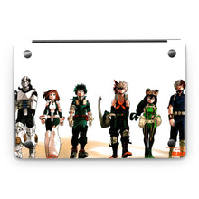 Load image into Gallery viewer, My Hero Academia Izuku Midoriya, Katsuki Bakugou, Tenya Iida, Tsuyu Asui  Macbook Skin