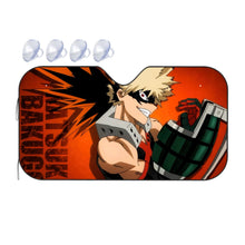 Load image into Gallery viewer, My Hero Academia Katsuki Bakugou  Car Sunshade