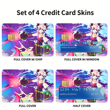 Load image into Gallery viewer, My Hero Academia Katsuki Bakugou Credit Card Skins (4-in-1 Pack)