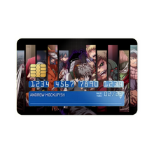 Load image into Gallery viewer, My Hero Academia Tomura Shigaraki Credit Card Skins (4-in-1 Pack)