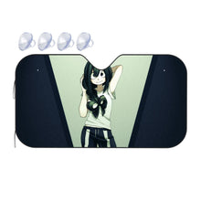 Load image into Gallery viewer, My Hero Academia Tsuyu Asui  Car Sunshade