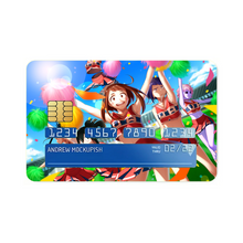 Load image into Gallery viewer, My Hero Academia Tsuyu Asui Credit Card Skins (4-in-1 Pack)