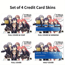 Load image into Gallery viewer, My Teen Romantic Comedy SNAFU Credit Card Skins (4-in-1 Pack)